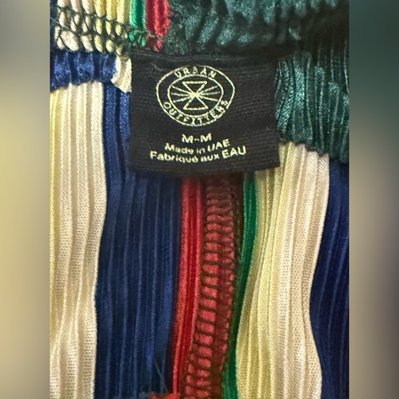 Urban Outfitters Striped Multicolor Wide-Leg Pants. Medium. NWOT - Picture 7 of 10